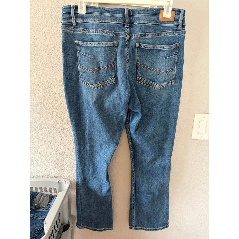 BKE Gabby Curvy Fit High Rise Tailored Bootcut Jeans size 34 x 31.5 - Picture 3 of 4